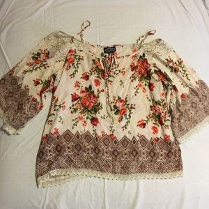 Floral women’s blouse